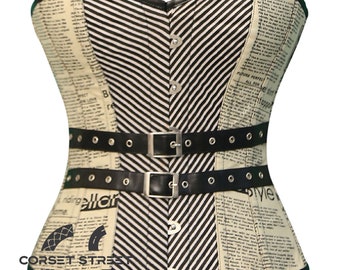 Generic Women's Plus Size Long Torso Overbust Corset Korset