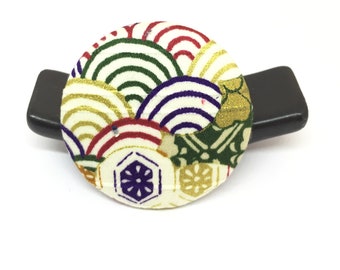 Brooch - Japanese Fabric