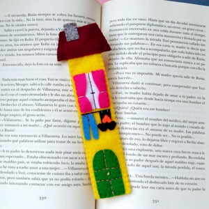 Felt House Bookmark: Handmade Whimsical Reader Gift - Etsy