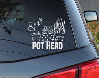 Pot Head - Gardner Plant Lover Shirt - Visco, Boho, Hippy Tee