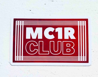 MC1R Club - Sticker - Redhead Unite - Ginger Pride