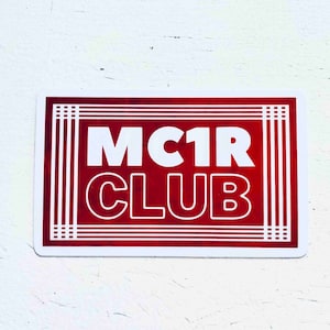 MC1R Club - Sticker - Redhead Unite - Ginger Pride