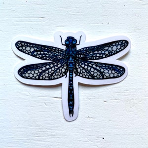 Dragonfly -  Watercolor Artwork Vinyl Sticker