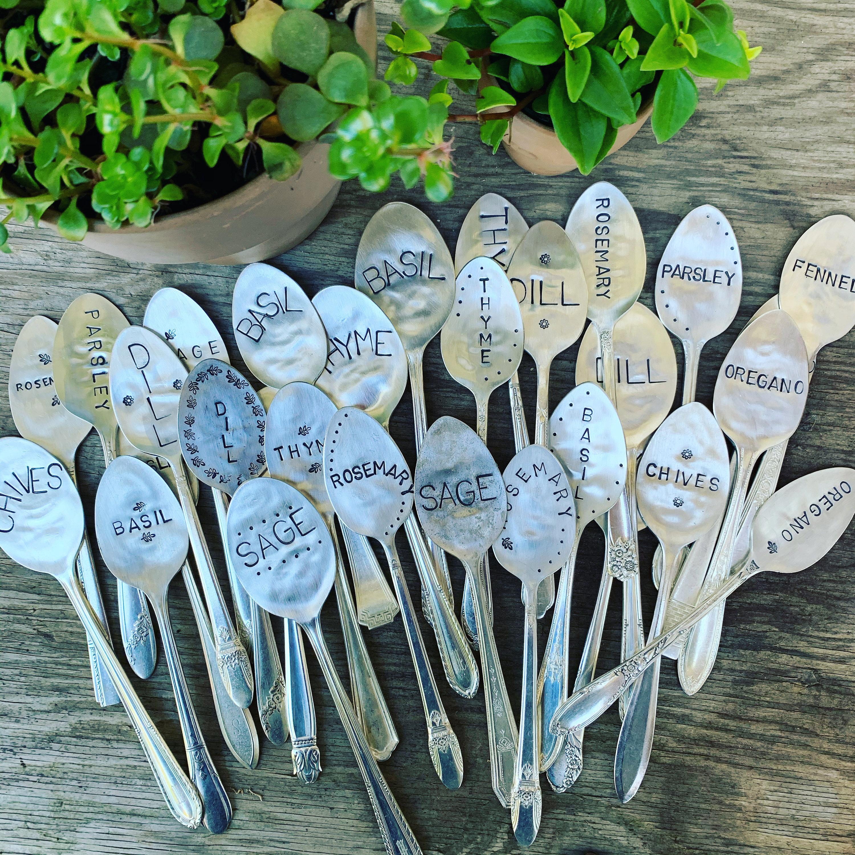 Herb Markers - Garden Markers - Herb Garden - Healthy Lifestyle - For…