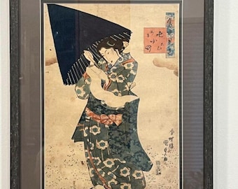 Japanese Woodblock Print by Utagawa Kunisada 1786-1865