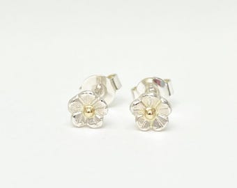 SAKURA zilver en 18kt goud