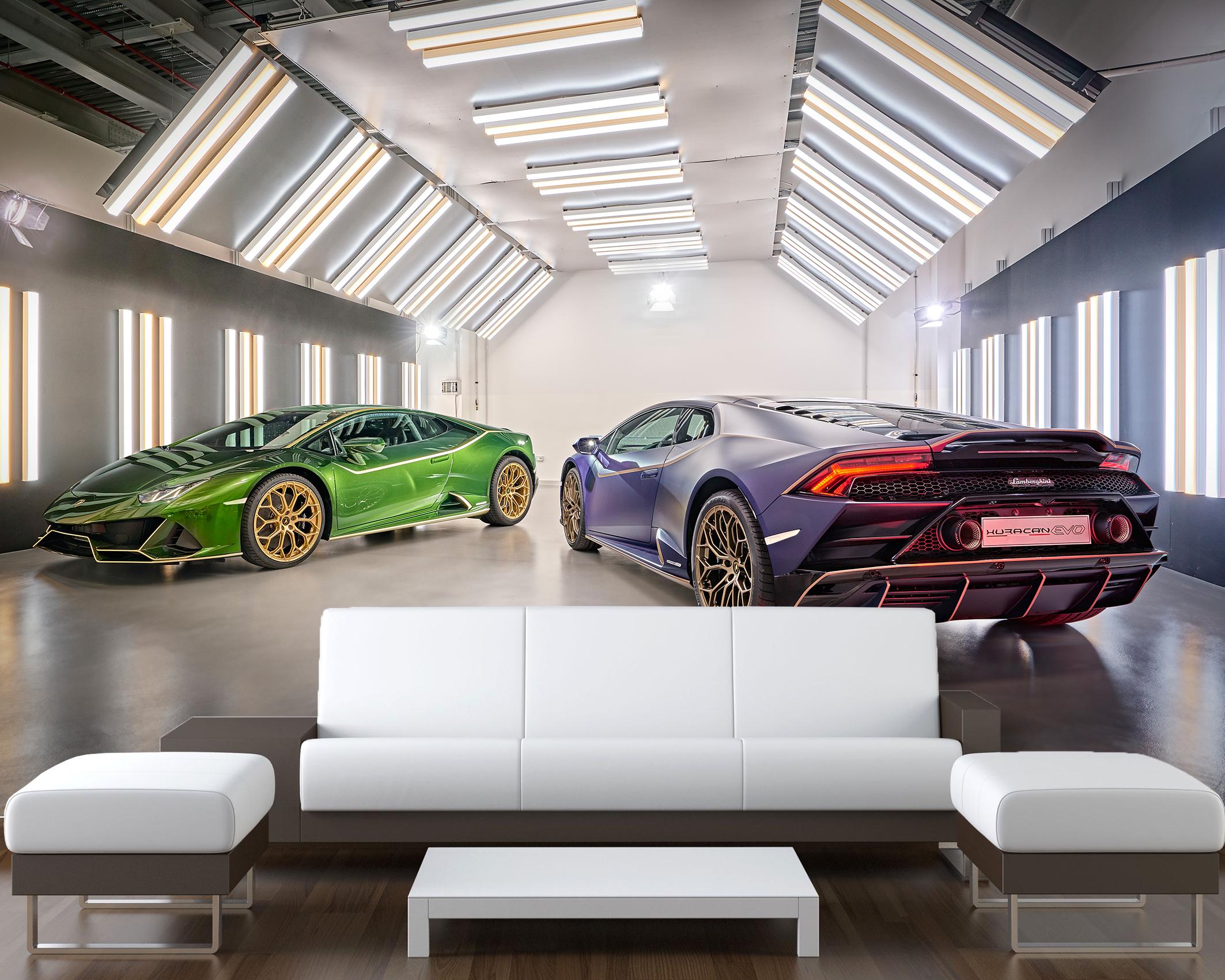 Supercars Wallpaper Lamborghini Mural Luxury Sports Cars Wall Decor ...