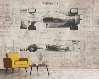 Tech Geometric Murals