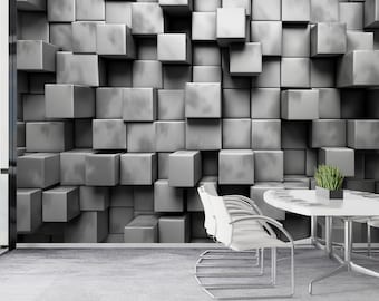 Tech Geometric Murals