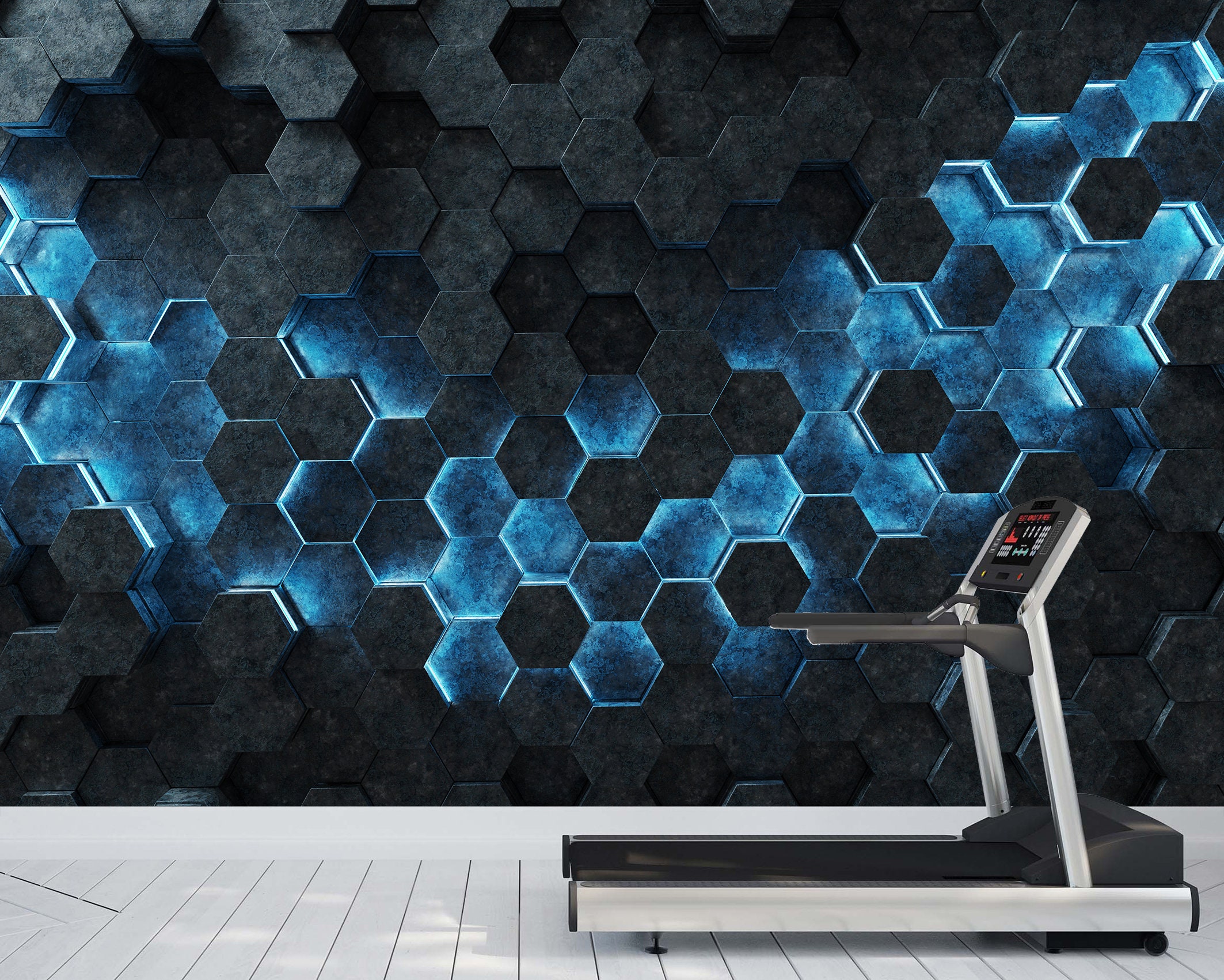 Abstract Geometric Pattern Peel and Stick Wall Mural Wallpaper - Etsy UK