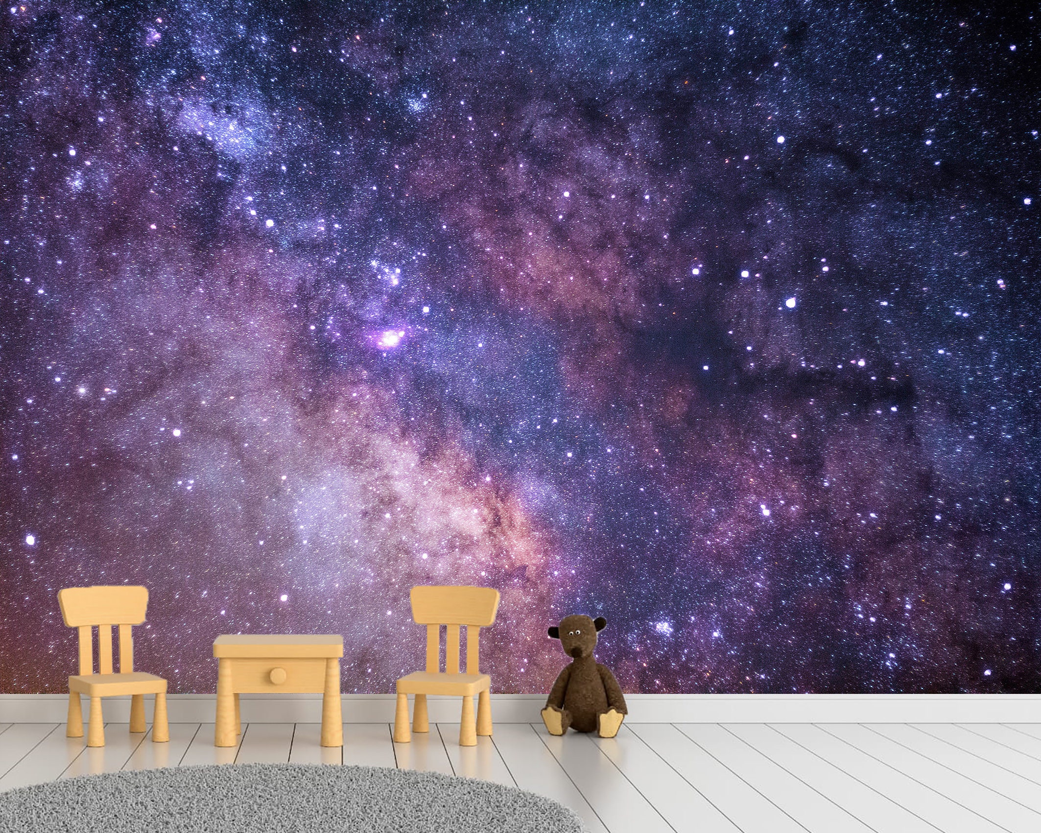 Star Clusters Galaxy Wallpaper Peel and Stick Space Wall Mural - Etsy Star Clusters Galaxy Wallpaper Peel and Stick Space Wall Mural - Etsy