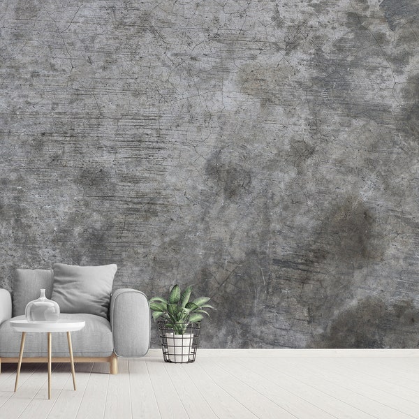 Concrete Wallpaper Look - Etsy