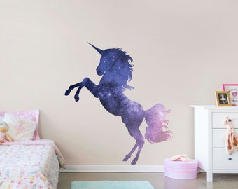 Unicorn Wall Decal Large Wall Sticker Nursery Girl Room & Bedroom Wall Decor
