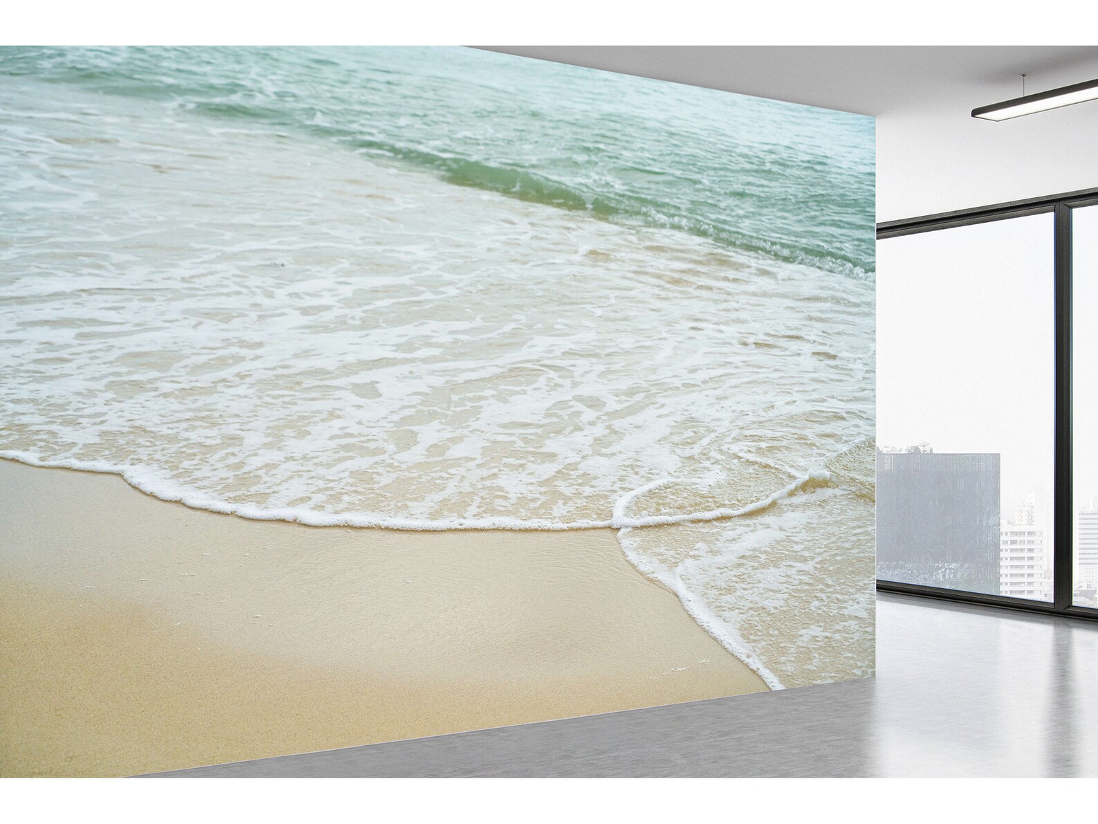 Beach Close-up Wallpaper Peel and Stick Beach Wall Mural Ocean | Etsy