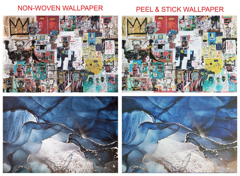 Papel pintado autoadhesivo Tech Mural con diseño geométrico abstracto. imagen 5