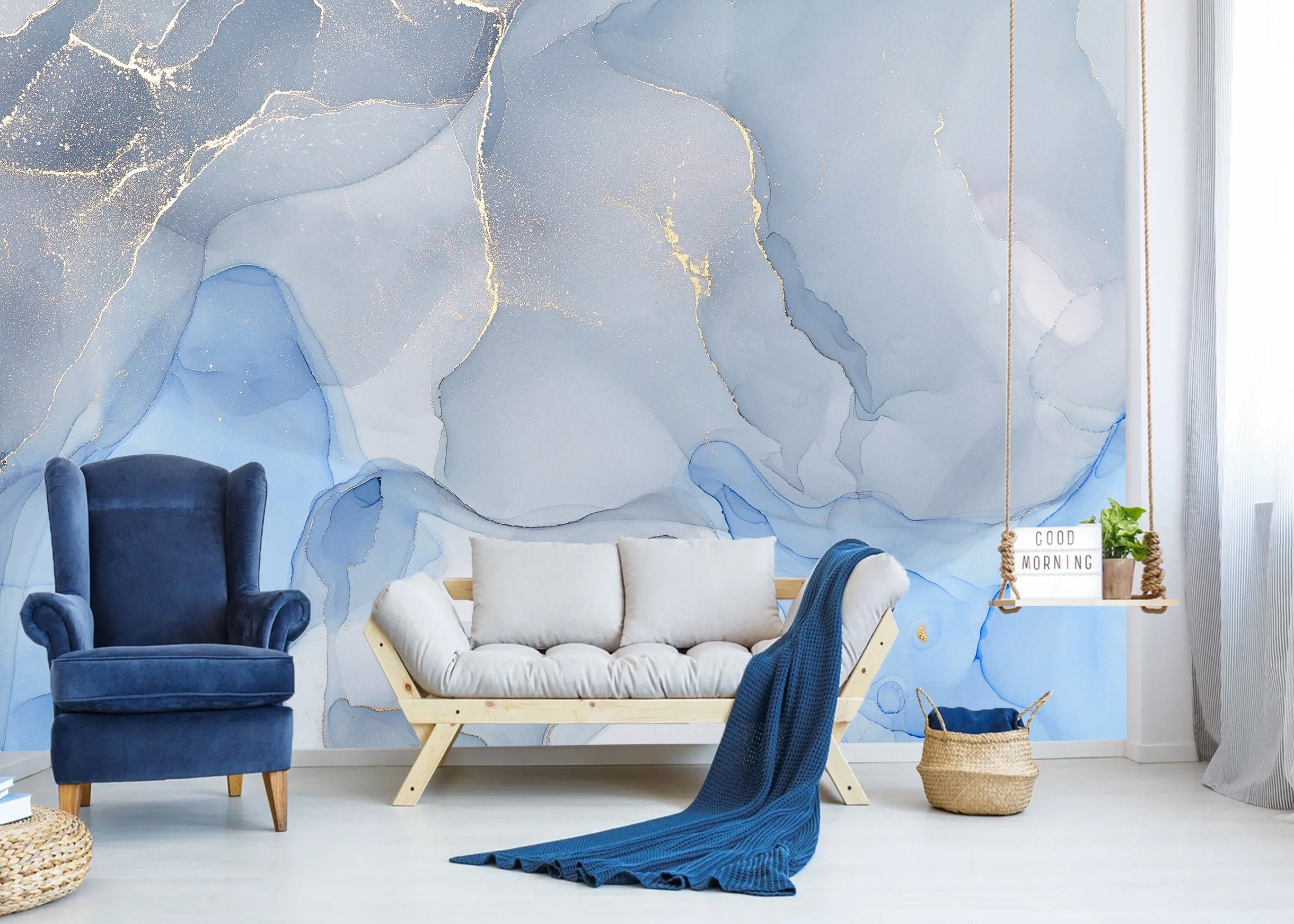 Light Blue Wallpaper For Walls