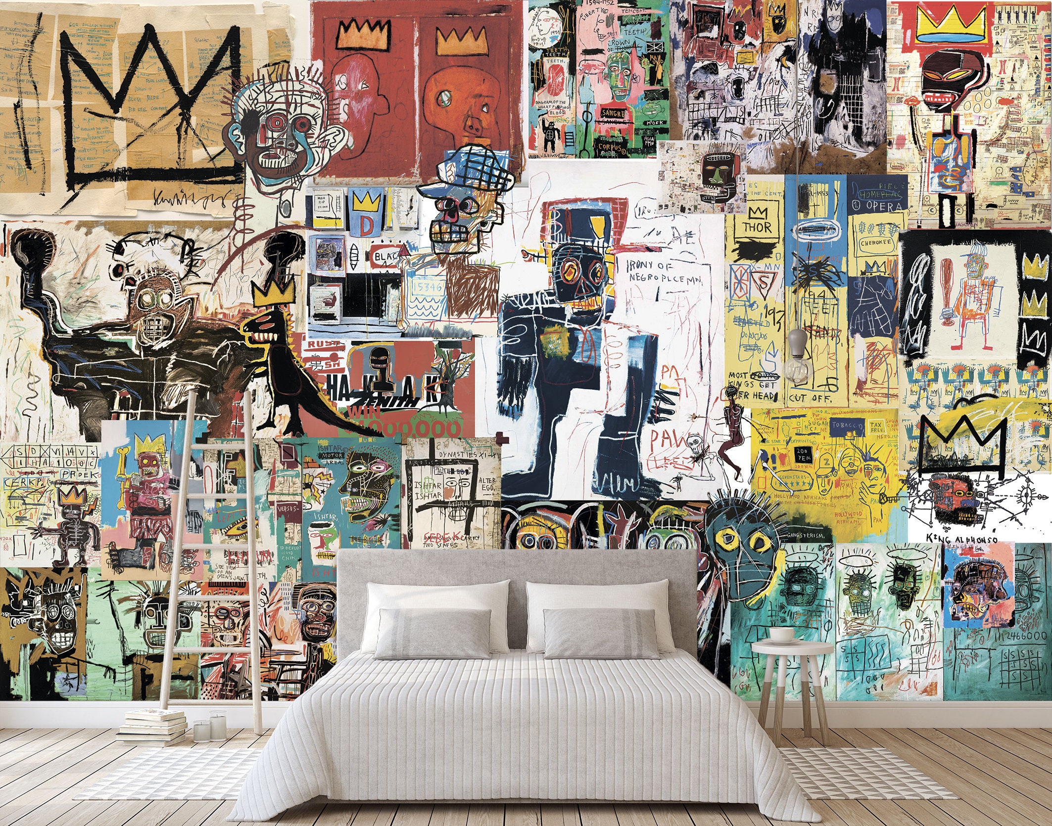 Original Abstract Graffiti Collage Wall Mural Wallpaper Modern Wall Art Street  Art Wallpaper Graffiti Art Peel and Stick Adhesive Wallpaper -  Norway