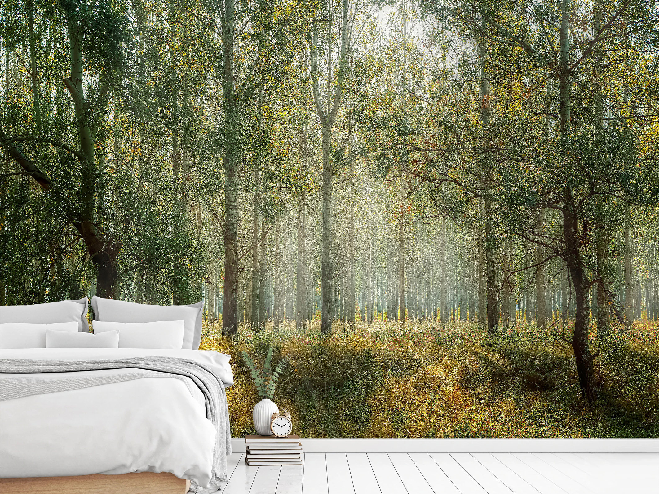 Carta Da Parati Fotografica Foresta - Sfondo Murale XXL 308x220cm