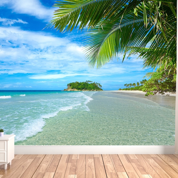 Peel And Stick Wallpaper Beach Theme Etsy peel-and-stick-wallpaper-beach-theme-etsy