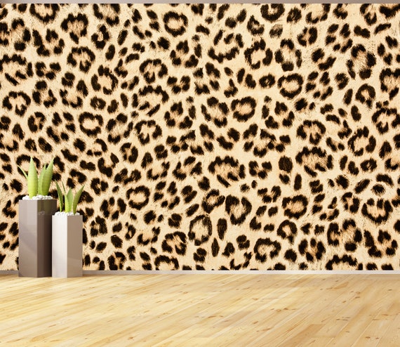 Leopard Print Animal Fur Wall Murals