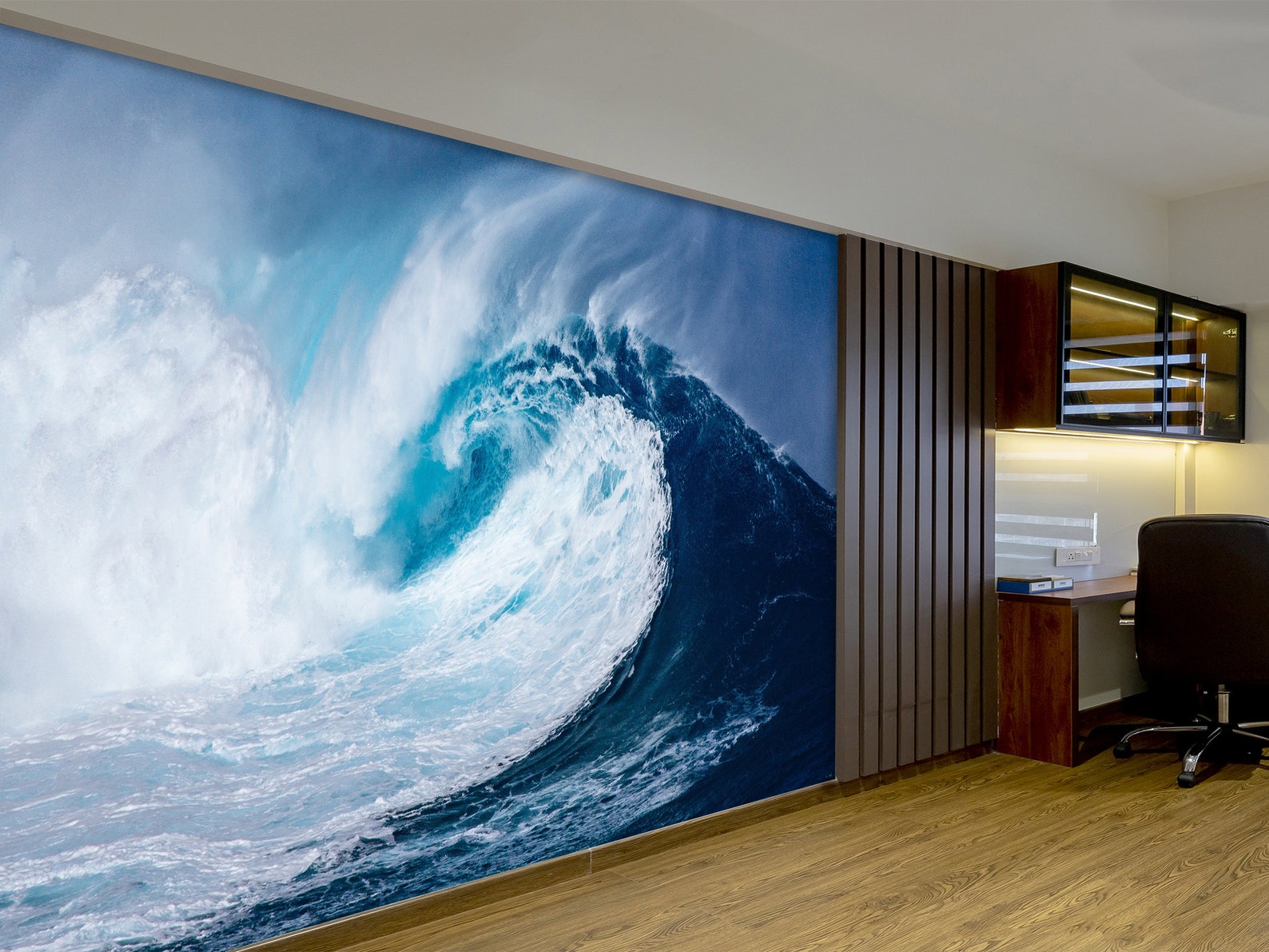 Surf Wallpaper Large Ocean Wave Wall Mural Wallpaper Peel and Etsy