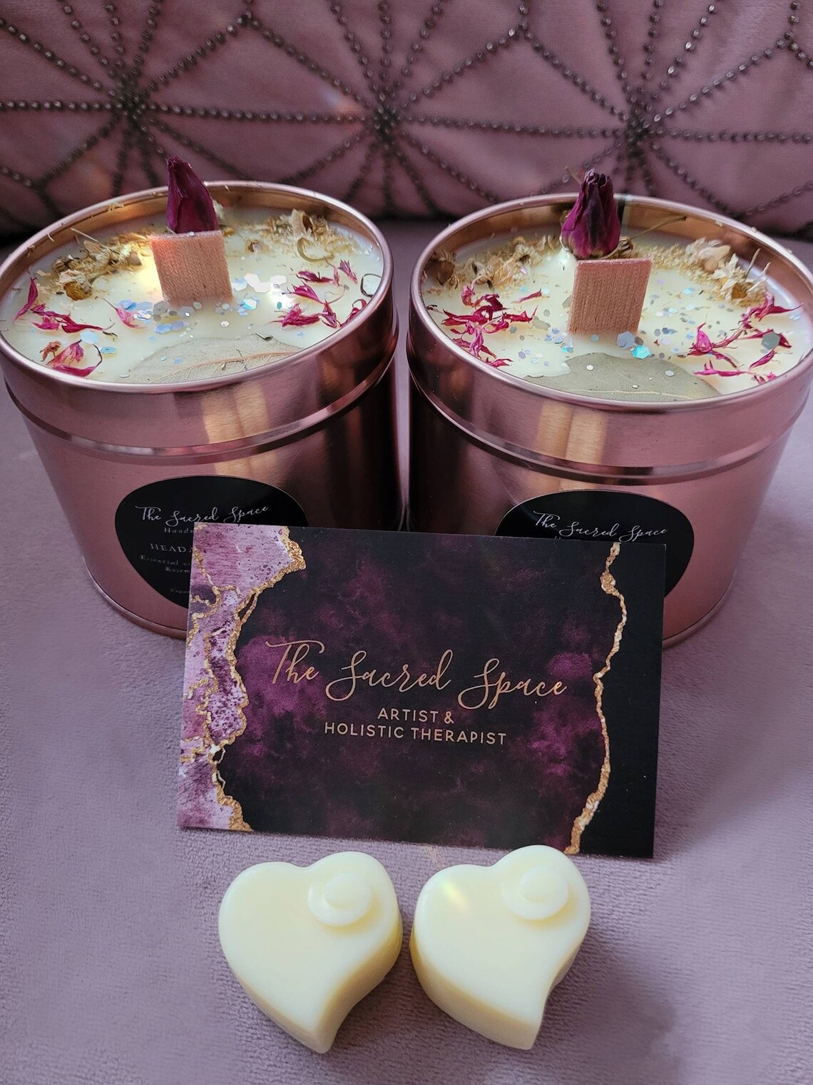 Headache Relief Aromatherapy Candles Essentials oil blend Etsy