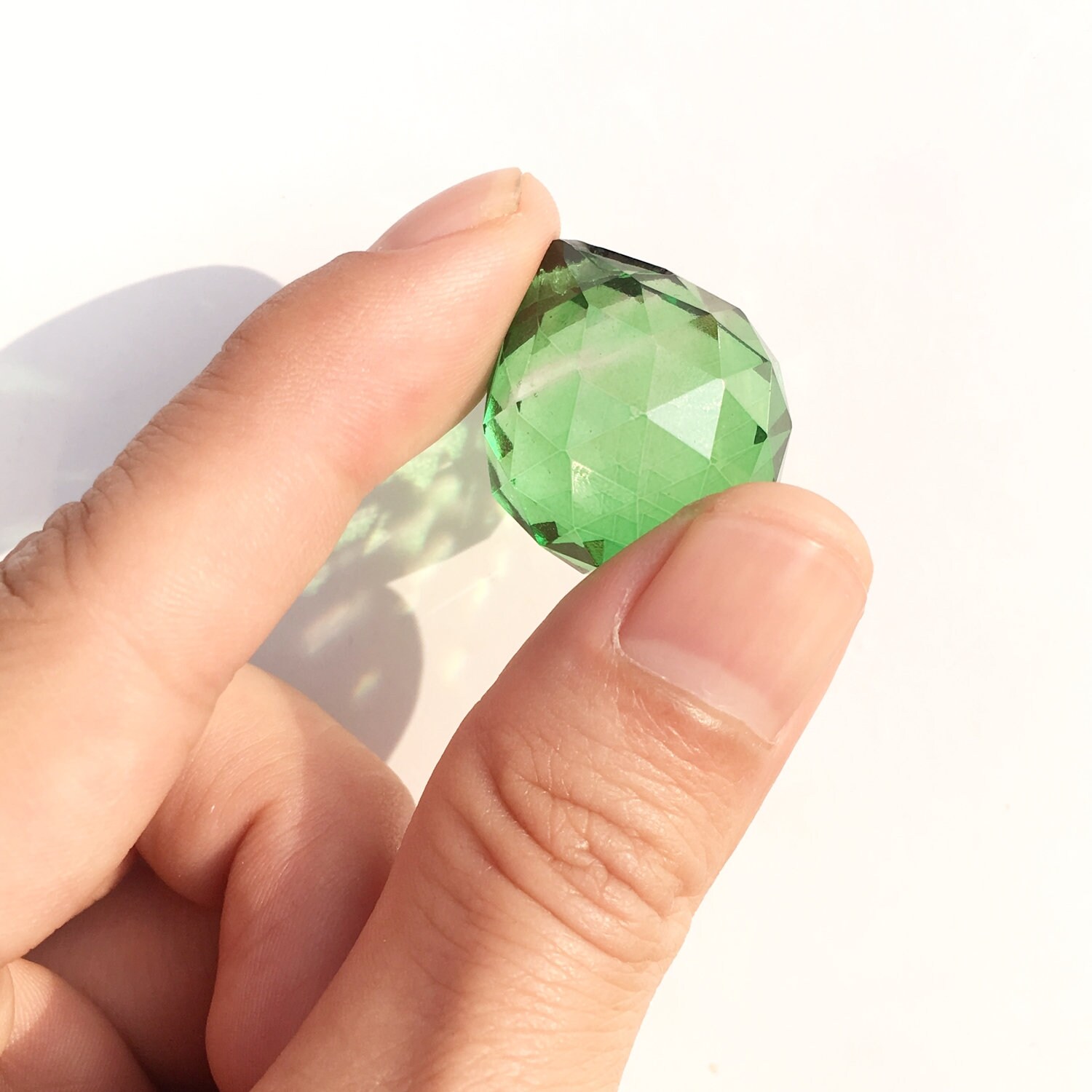 20mm Suncatcher Crystal Bulk Prism Rainbow Maker Hanging Etsy