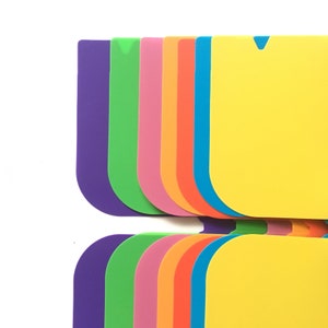 Bolsa de almacenamiento de máscara colorida, Reutilizable portátil Plegable facial guardián, soporte de estuche para máscara transparente lindo, Cambiar regularmente, Suministros de kit de bricolaje