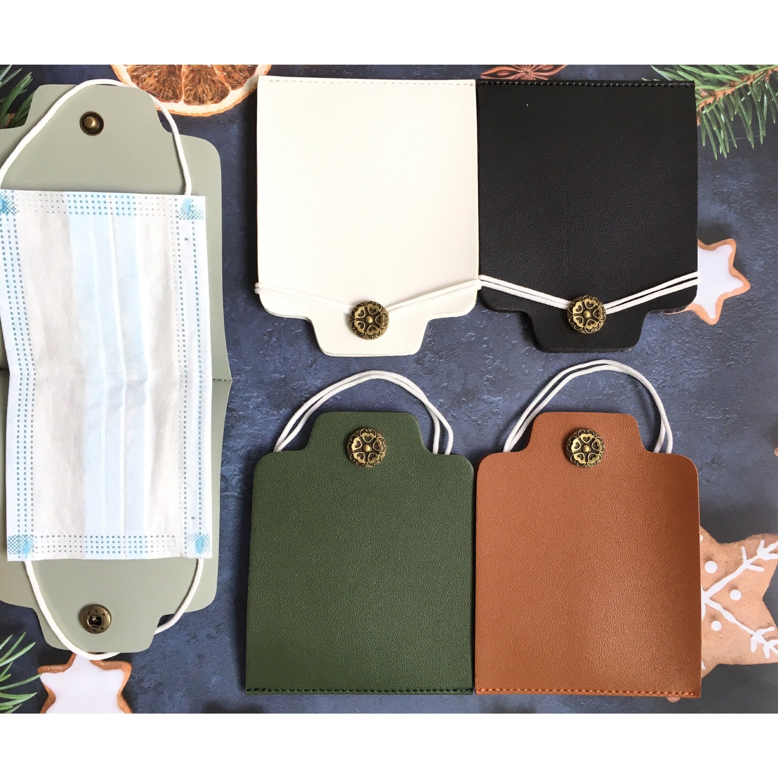 Men Classic Face Mask Carrying Case Superior texture Mask Etsy