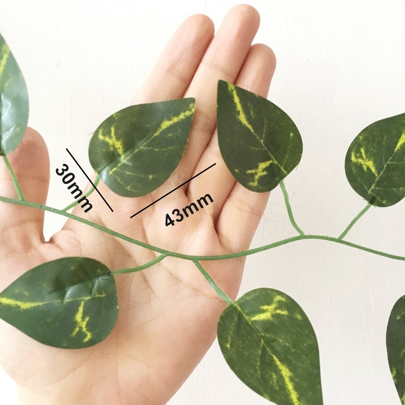 Long Fake Vines Ivy Leaf Plants Garland Faux Artificial Hanging Flowers