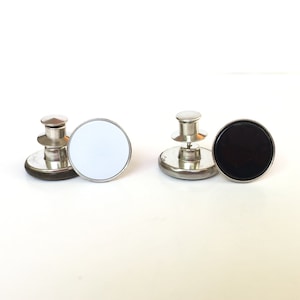 Jeans Button Pins Bulk, Add or Reduce Pants Waist In Second, No Sew Needed, Removable Metal Fastener for Denim Jeans Jacket, Cloth Decor