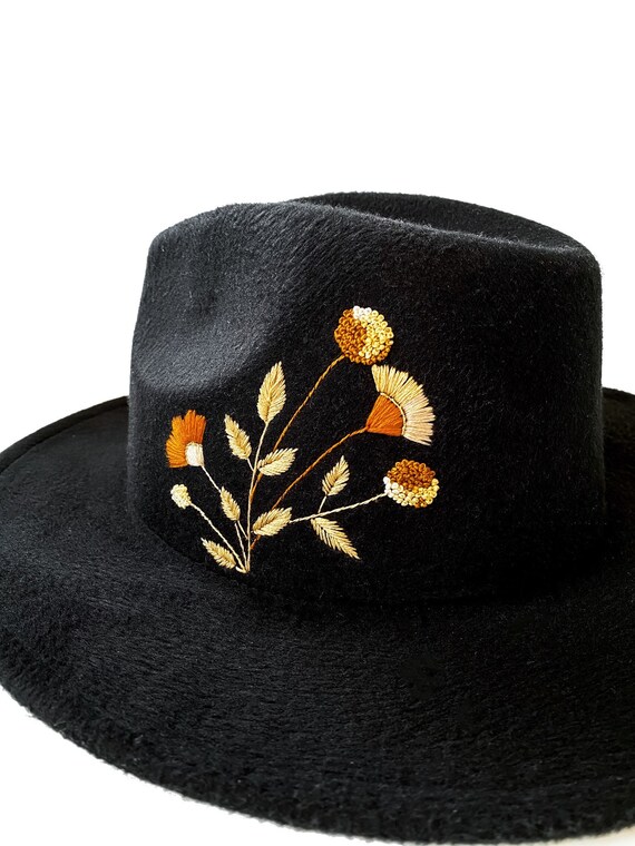 Indira Hand Embroidered Boho Floral 