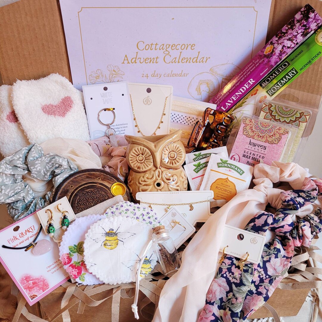 Cottagecore Advent Calendar Cottagecore Gifts Teen Gift Etsy Espa a