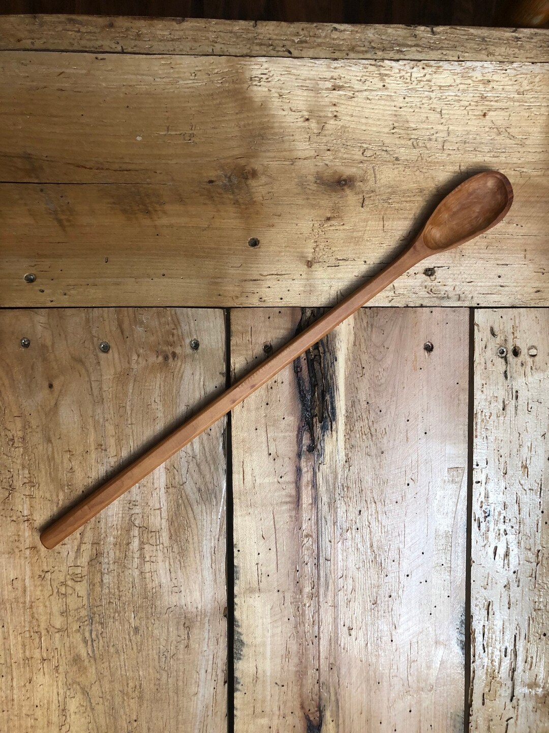 Handmade 18” Wooden Spoon - Etsy