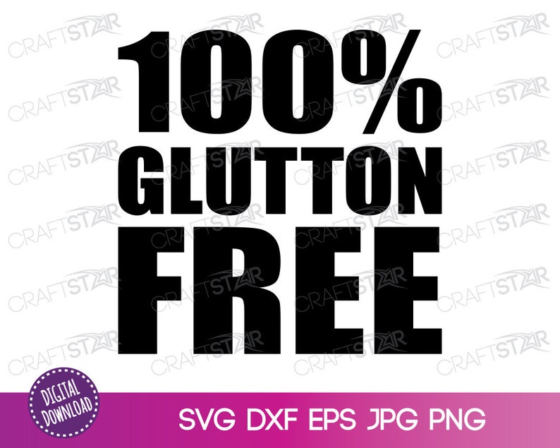 Download 100 Glutton Free Svg File Funny Fat T Shirt Design For Etsy