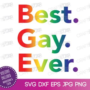 Best Gay Ever PNG - Gay Pride PNG- Rainbow Melhor Gay Ever Clipart - Camisa LGBT Download digital instantâneo -Uso comercial