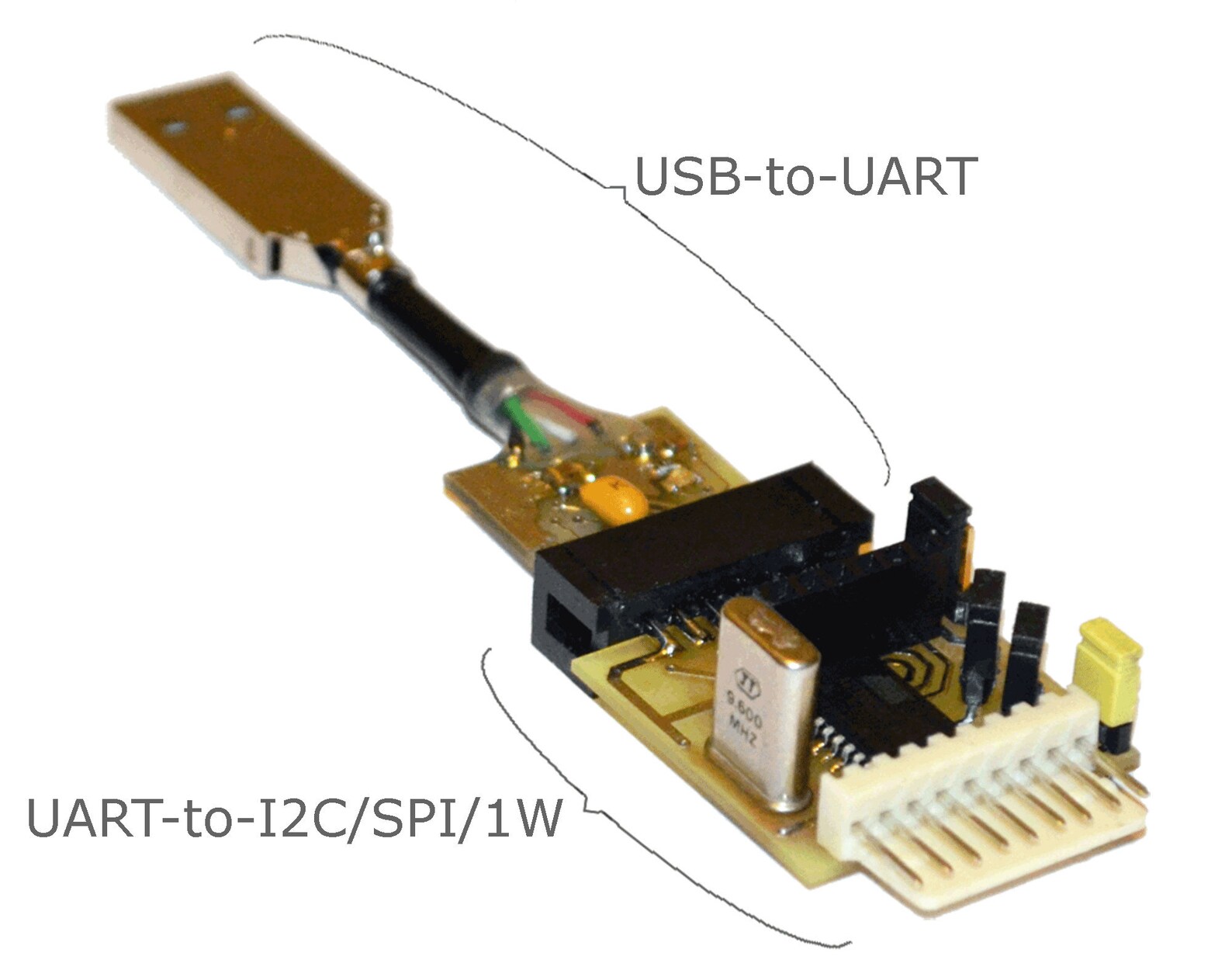 Universal interface converter USB to I2C / SPI / 1-Wire | Etsy