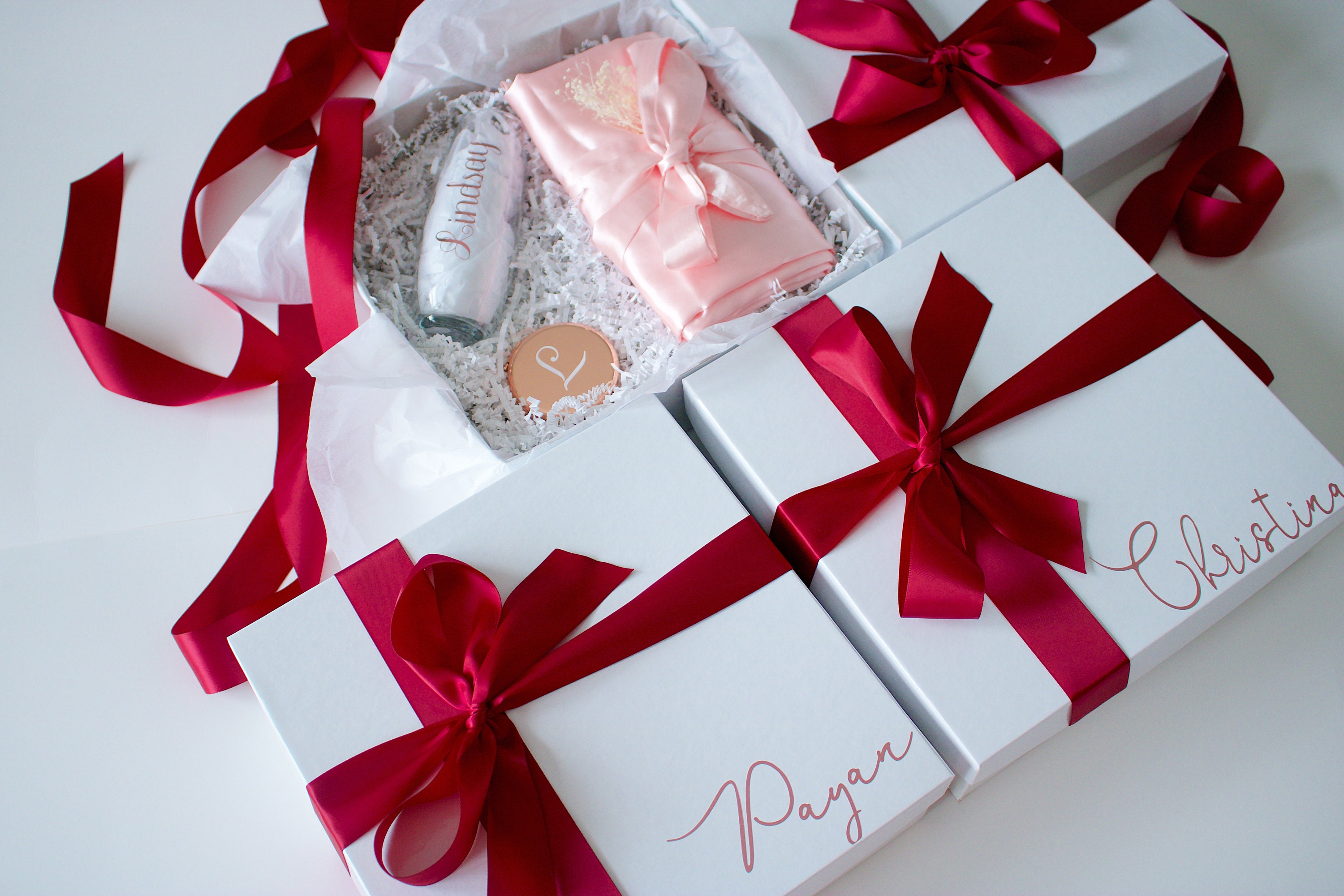 Deluxe Gift Boxes Personalized Gift Boxes Custom Gift Box Bridesmaid