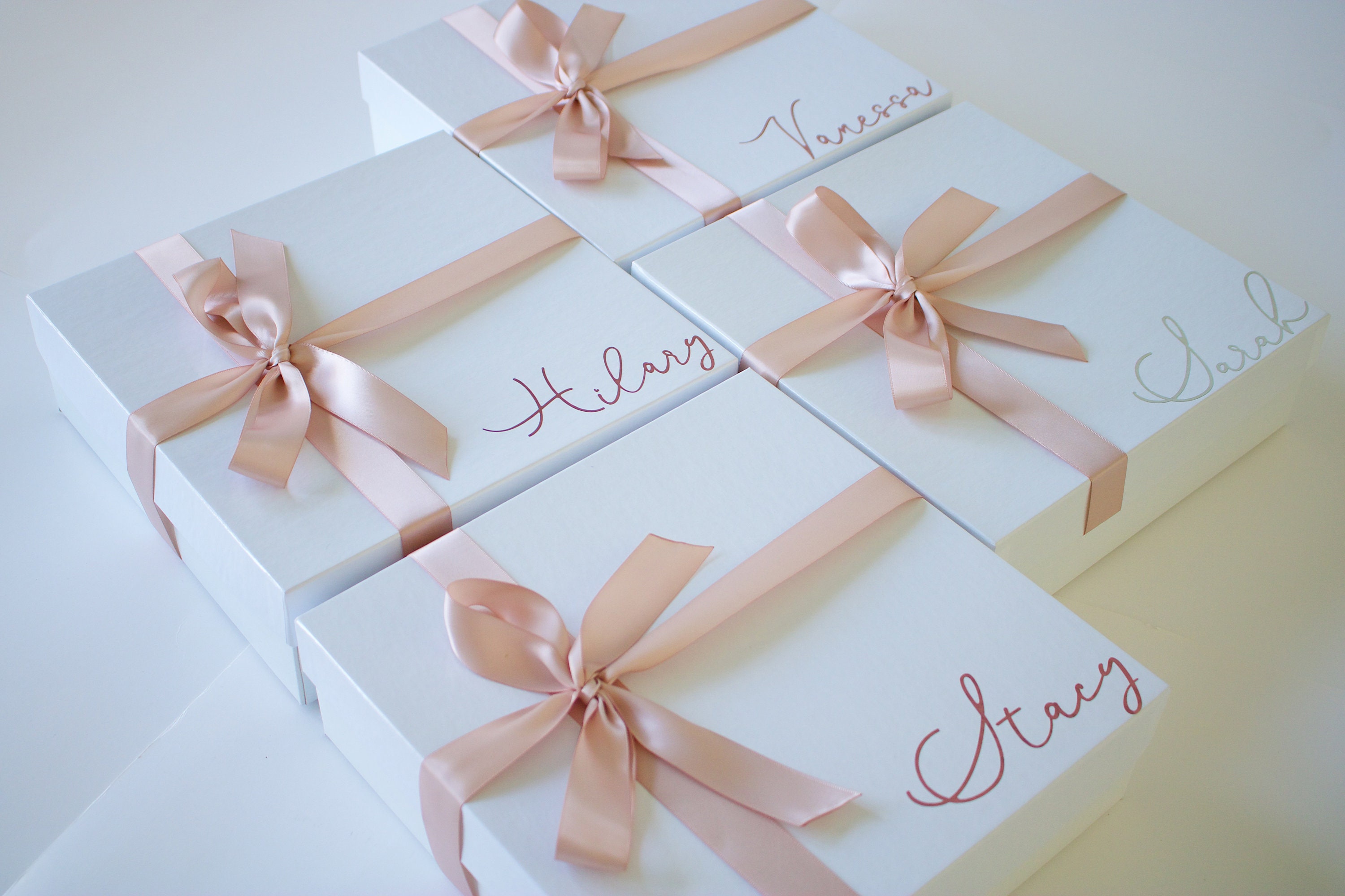 Deluxe Gift Boxes Personalized Gift Boxes Custom Gift Box Bridesmaid
