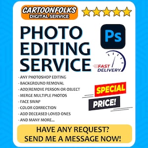 Professional Photo Editing: Retouching, Restoration, Manipulation (Digital File)