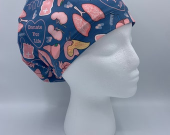 Donate For Life Euro Scrub Cap