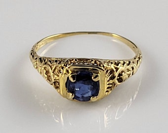 ART NOUVEAU Antique Diamond Men's Ring, UNIQUE Diamond & Three Color Gold  Ring - Antique Jewelry, Vintage Rings, Faberge EggsAntique Jewelry, Vintage Rings