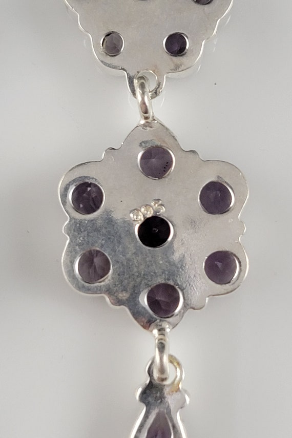 Nicky Butler Style Genuine Amethyst Sterling Arti… - image 4