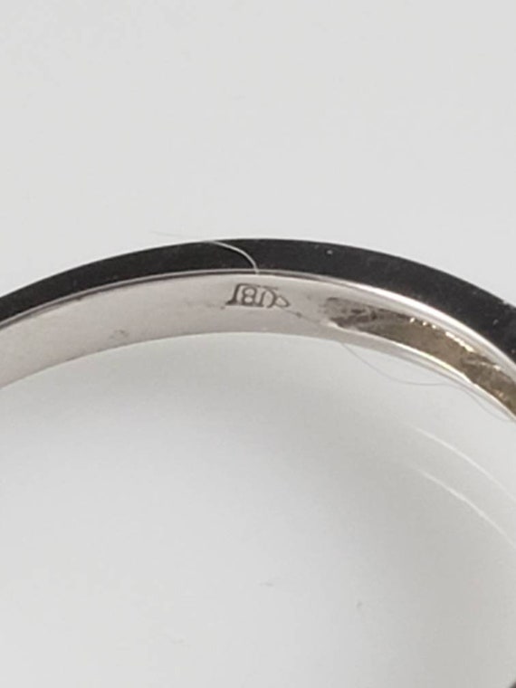 Minimalist Tension Set Ruby & Diamond 10KT Gold R… - image 5