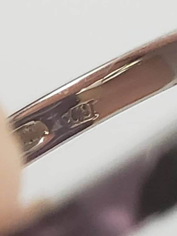 Minimalist Tension Set Ruby & Diamond 10KT Gold R… - image 6