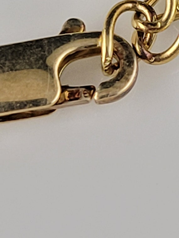 Beautiful Golden Rutilated Quartz Vermeil Necklace - image 7