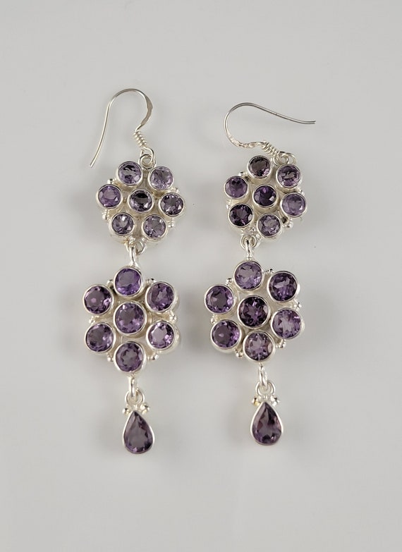 Nicky Butler Style Genuine Amethyst Sterling Artis