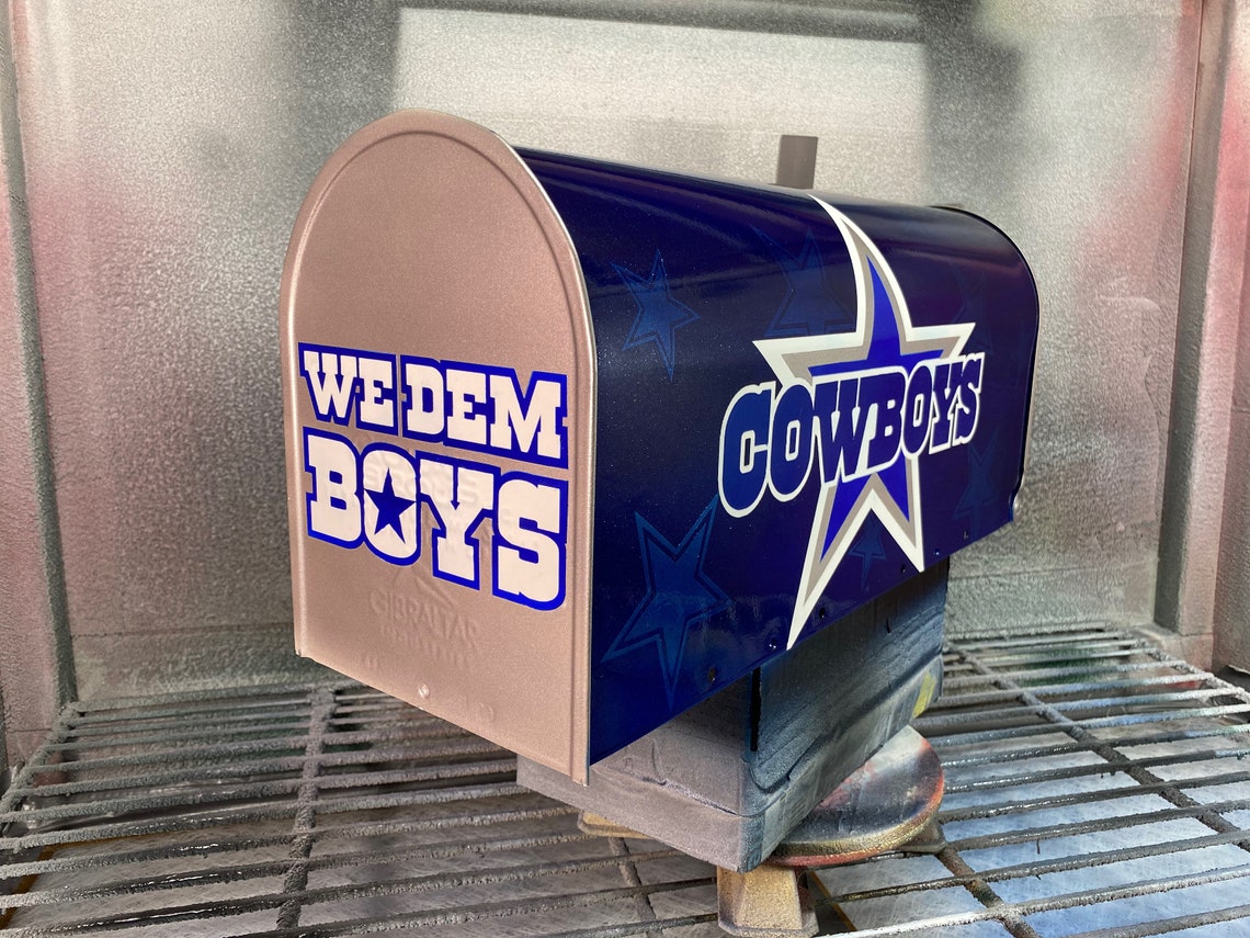 Custom painted Dallas Cowboys mailbox Etsy