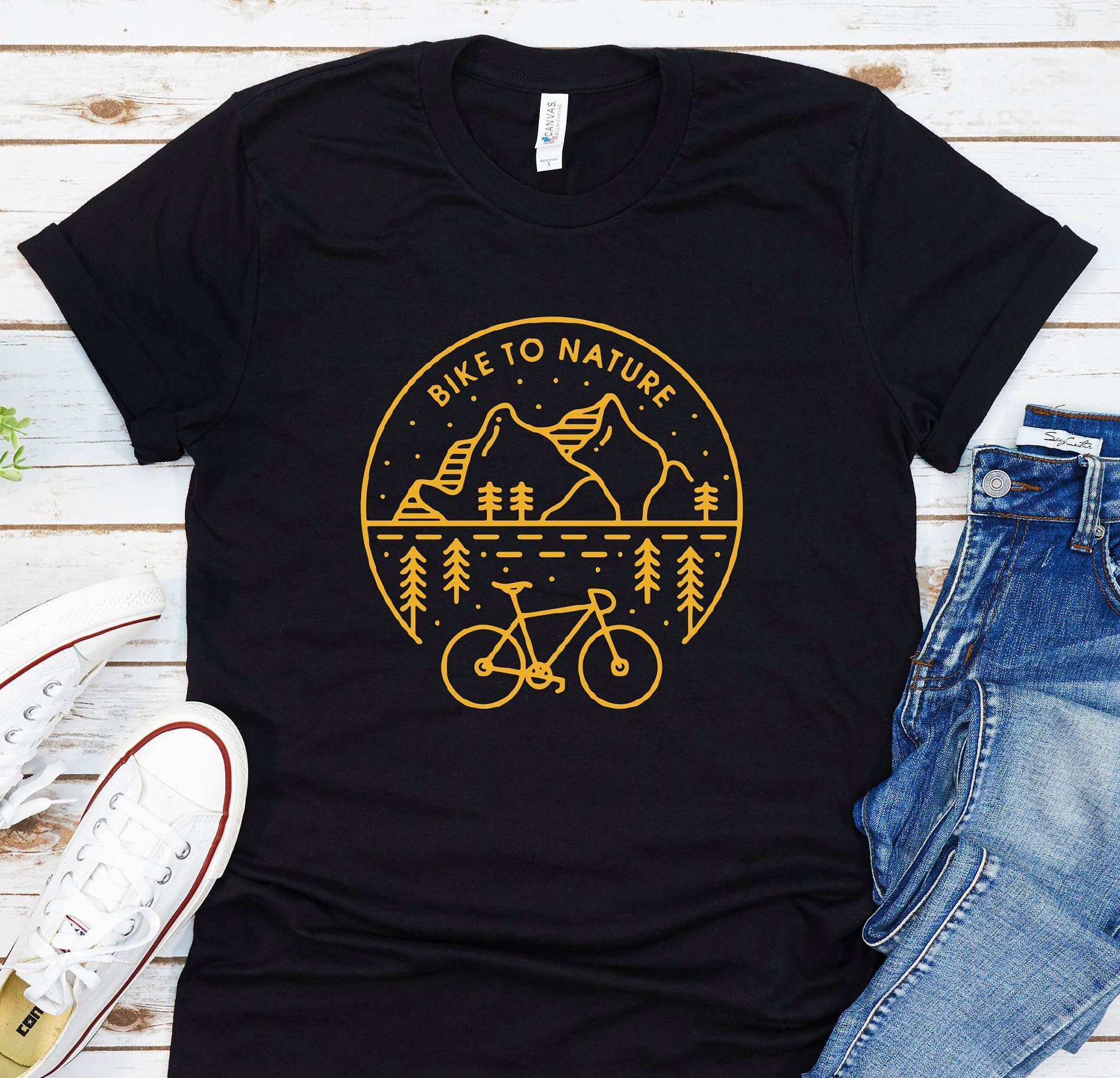 Biking tshirt Biking t shirt Mountain biking tshirt Biking Etsy