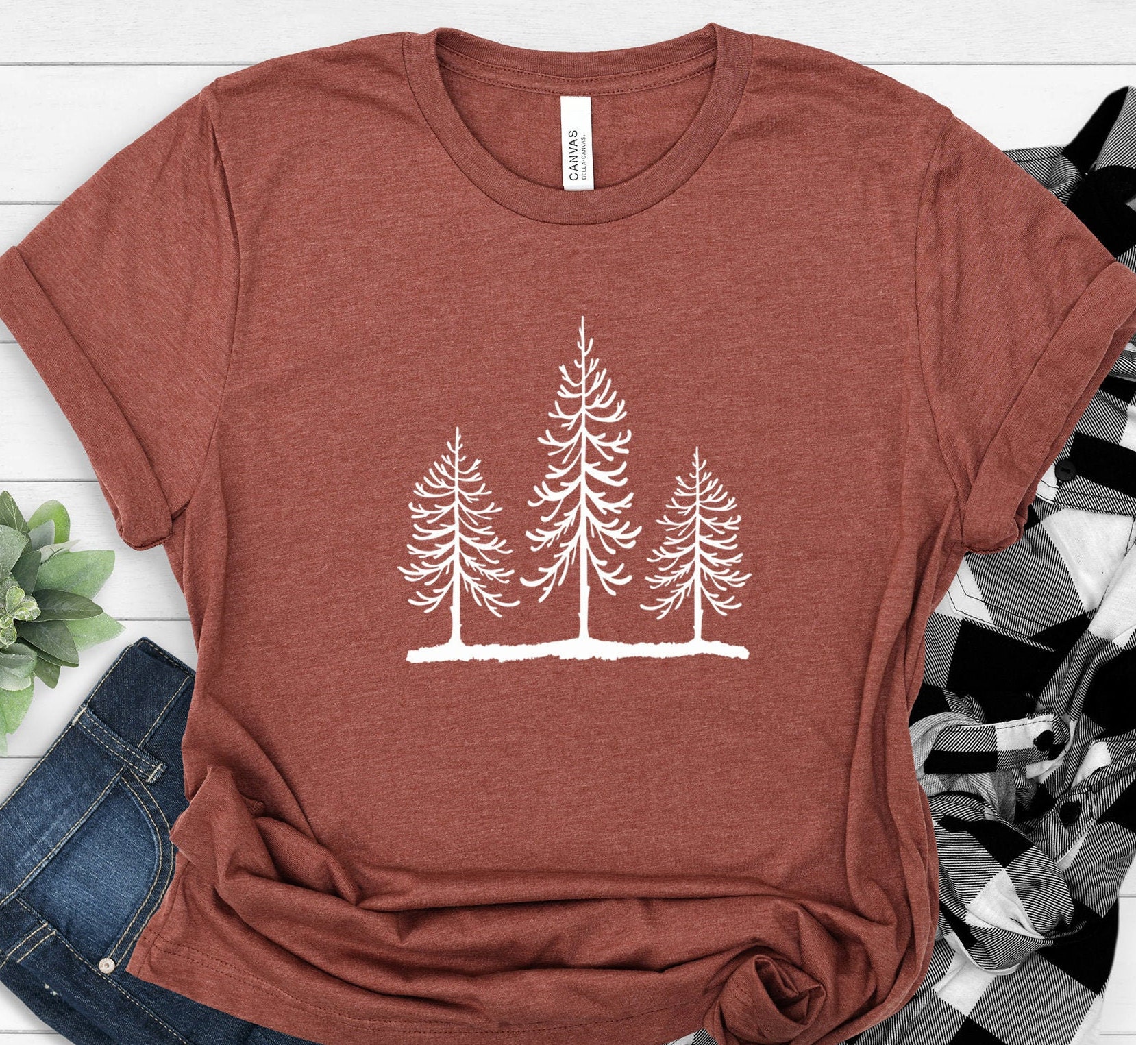 Tree tshirt Tree t shirt Forest tshirt Forest t shirt Etsy